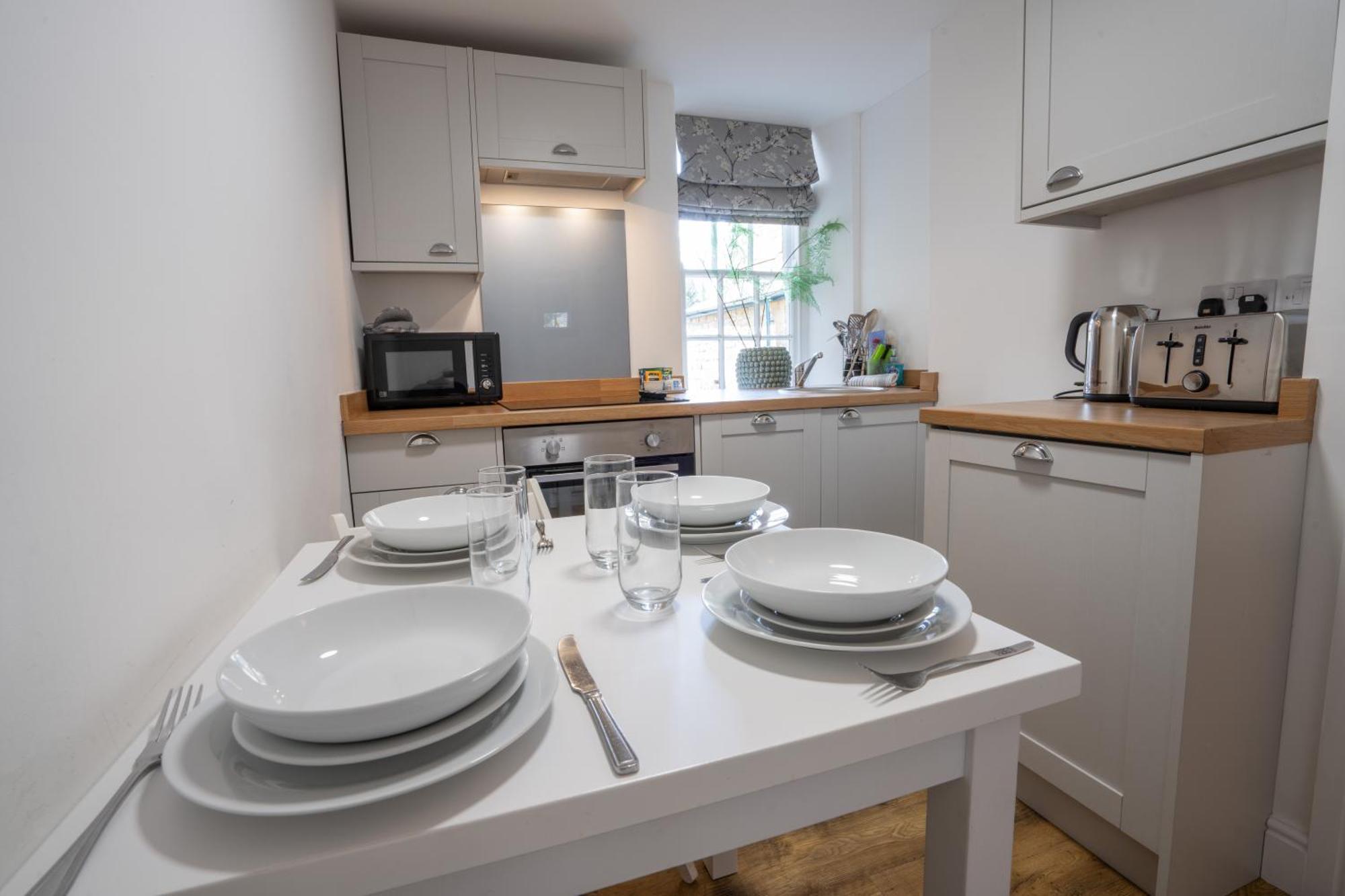 Hassop Station Apartment On The Monsal Trail Bakewell Eksteriør bilde